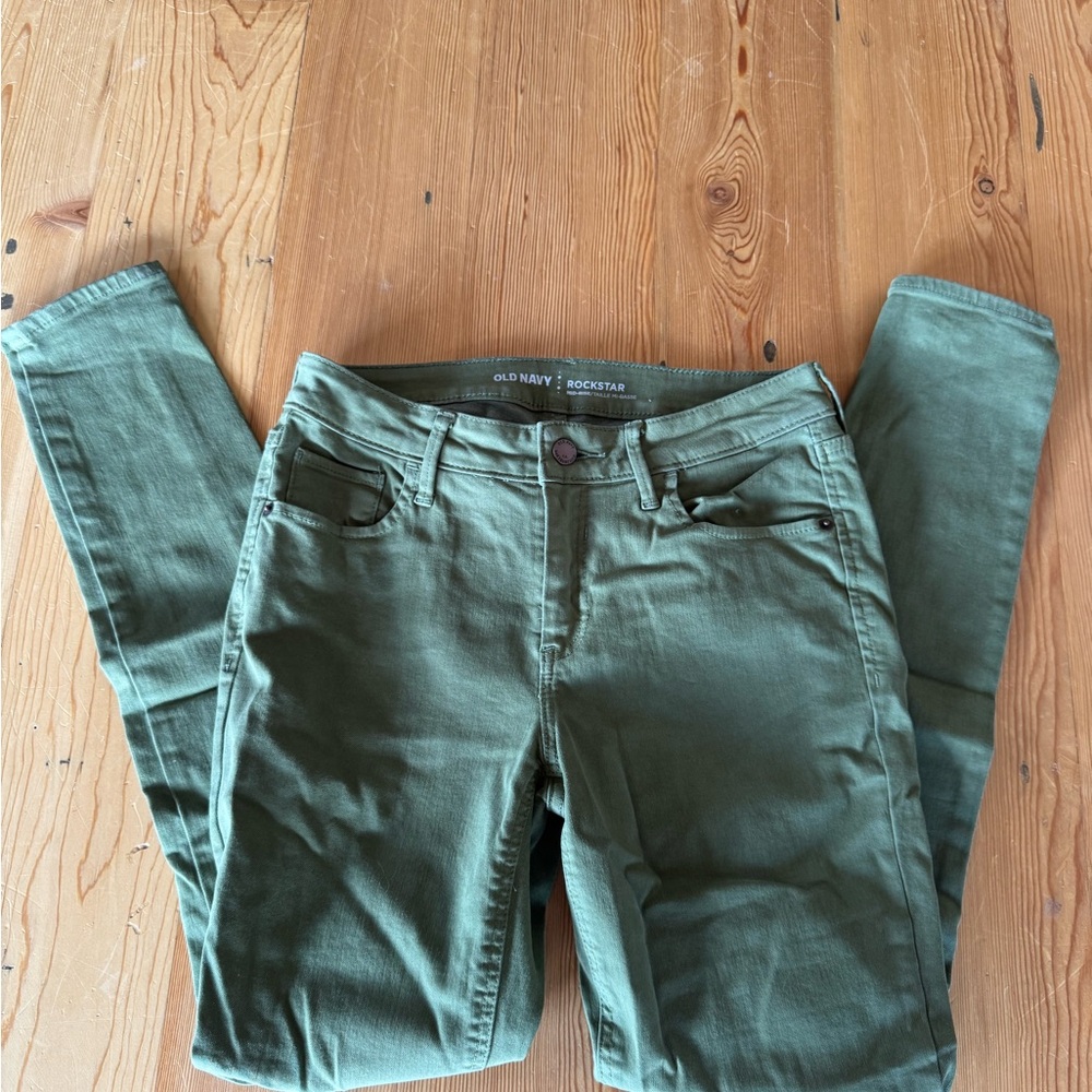 Women’s Old Navy Olive Rockstar Pants